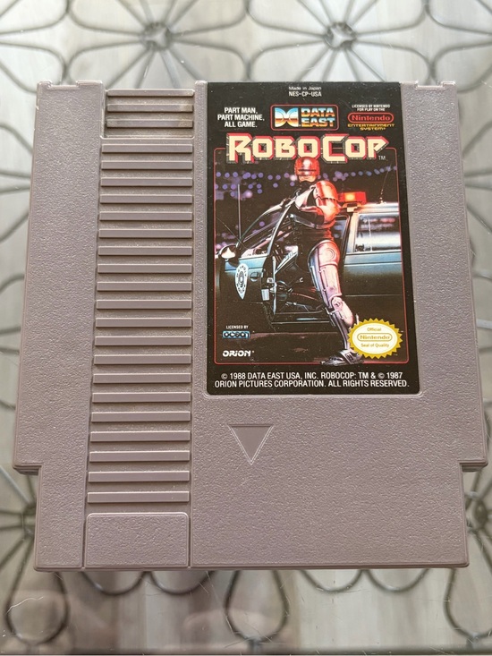 Nes Nintendo Other - Robocop 1988 NES Nintendo Vintage Video Game Toys